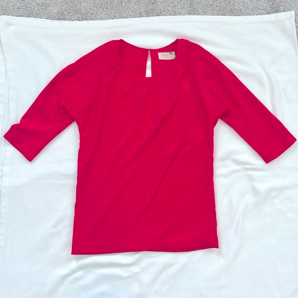 Elizabeth And James Pink Tunic Women’s Large